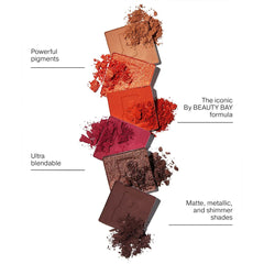Beauty Bay Fiery 2.0 42 Colour Eyeshadow Palette Eyeshadow - XOXO cosmetics