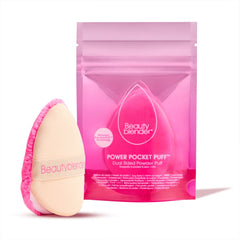 Beauty Blender Power Pocket Puff - Dual-Sided Powder Puff Makeup Tools - XOXO cosmetics