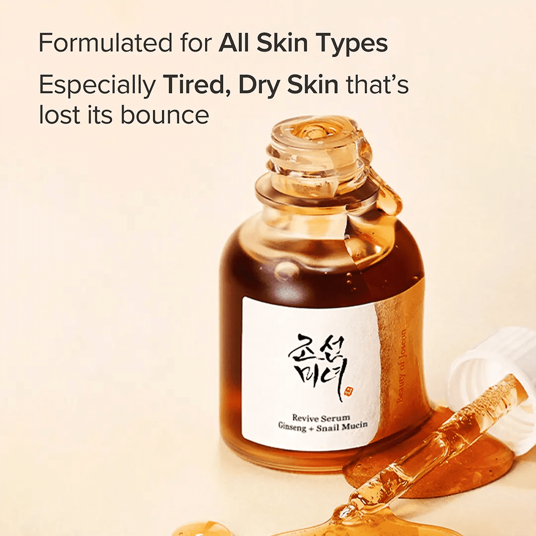 Beauty of Joseon Revive Serum Ginseng + Snail Mucin Face Serum - XOXO cosmetics