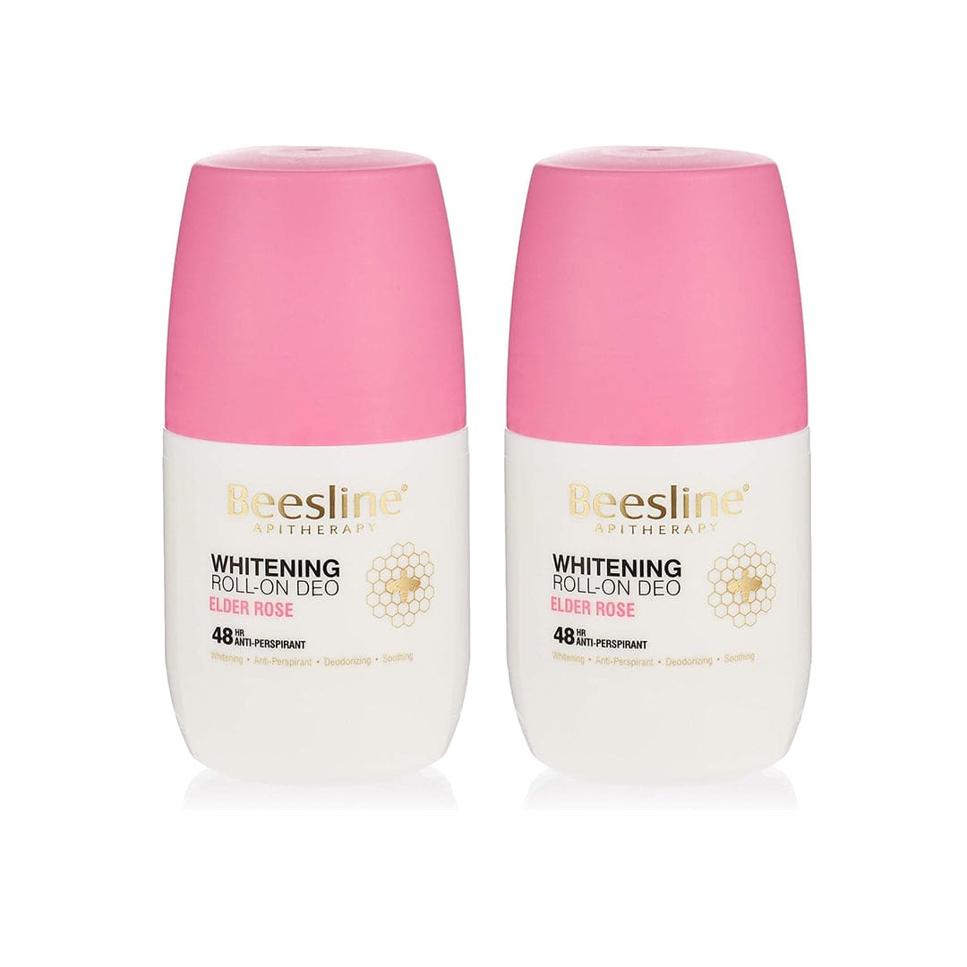 Beesline Natural Whitening Roll-On Deo 1+1 - Elder Rose Deodorant - XOXO cosmetics