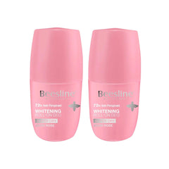 Beesline Natural Whitening Roll-On Deo 1+1 - Super Dry - Jouri Rose Deodorant - XOXO cosmetics