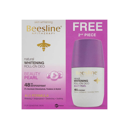 Beesline Whitening Roll-On Deodorant Beauty Pearl 1+1 free Deodorant - XOXO cosmetics