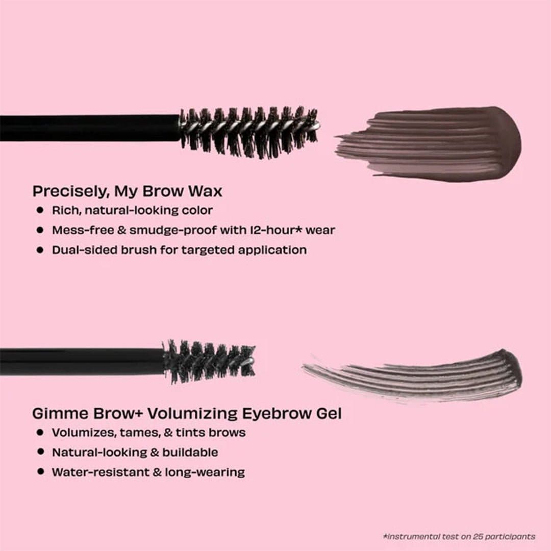 Benefit Gimme Brow+ Volumizing Fiber Gel Full Size 3.0g Eyebrow - XOXO cosmetics
