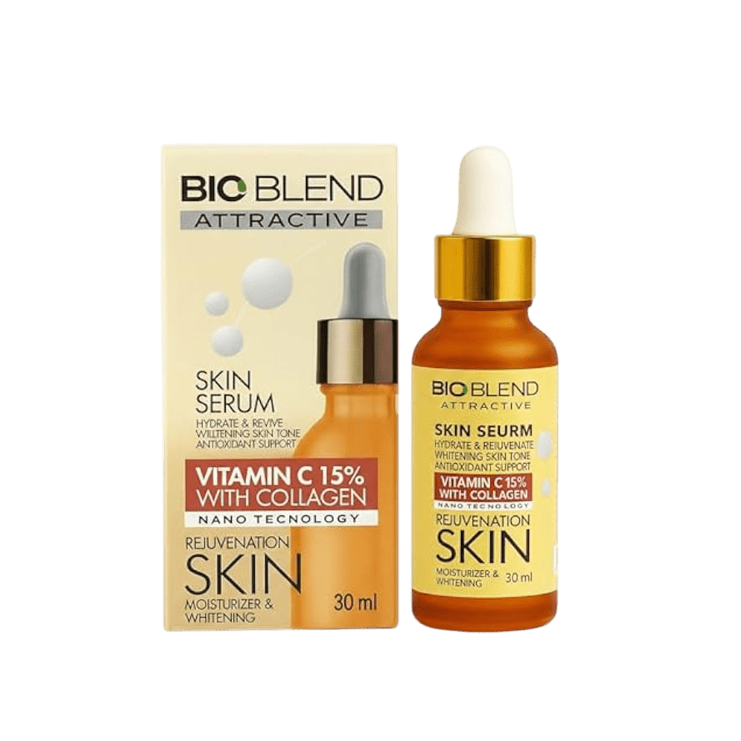 Bio Blend Attractive Vitamin C 15% With Collagen Serum - 30ml Face Serum - XOXO cosmetics