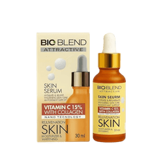 Bio Blend Attractive Vitamin C 15% With Collagen Serum - 30ml Face Serum - XOXO cosmetics
