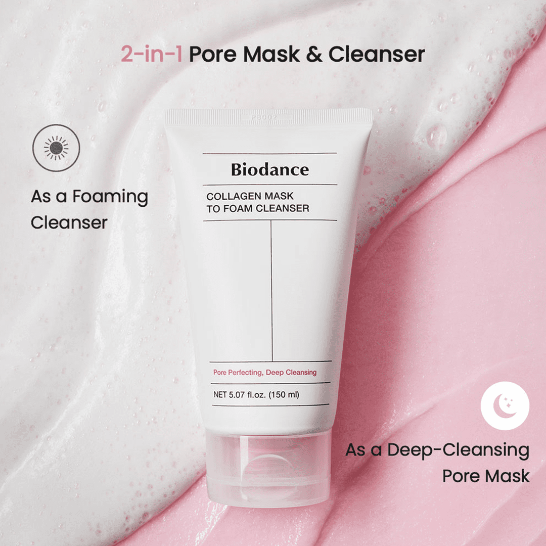 Biodance Collagen Mask To Foam Cleanser - 150ml Face Mask - XOXO cosmetics