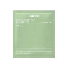 Biodance Refreshing Sea Kelp Real Deep Mask Face Mask - XOXO cosmetics