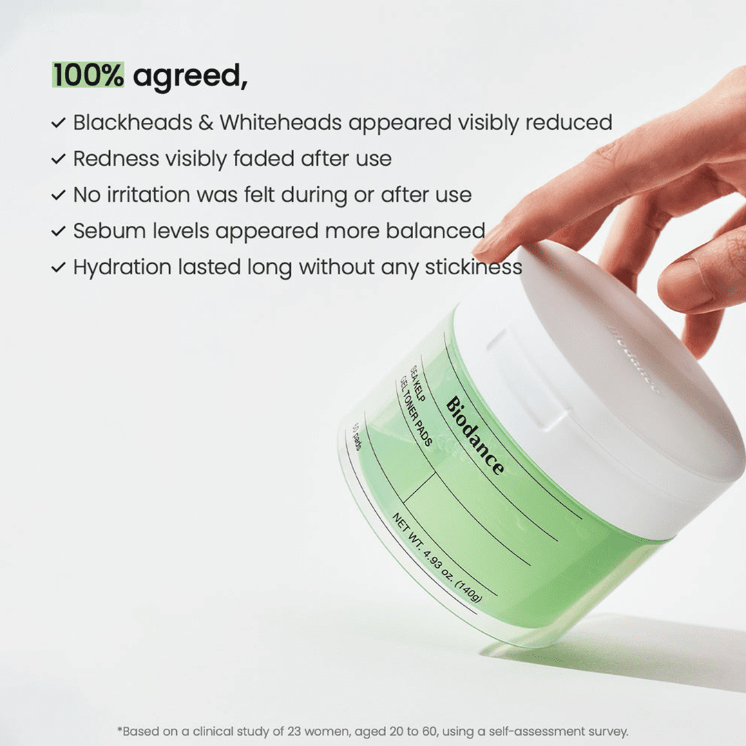 Biodance Sea Kelp Gel Toner Pads Toner - XOXO cosmetics