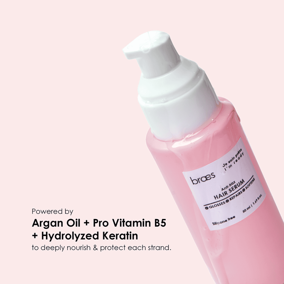 Braes Anti-Frizz Hair Serum Hair Serum - XOXO cosmetics