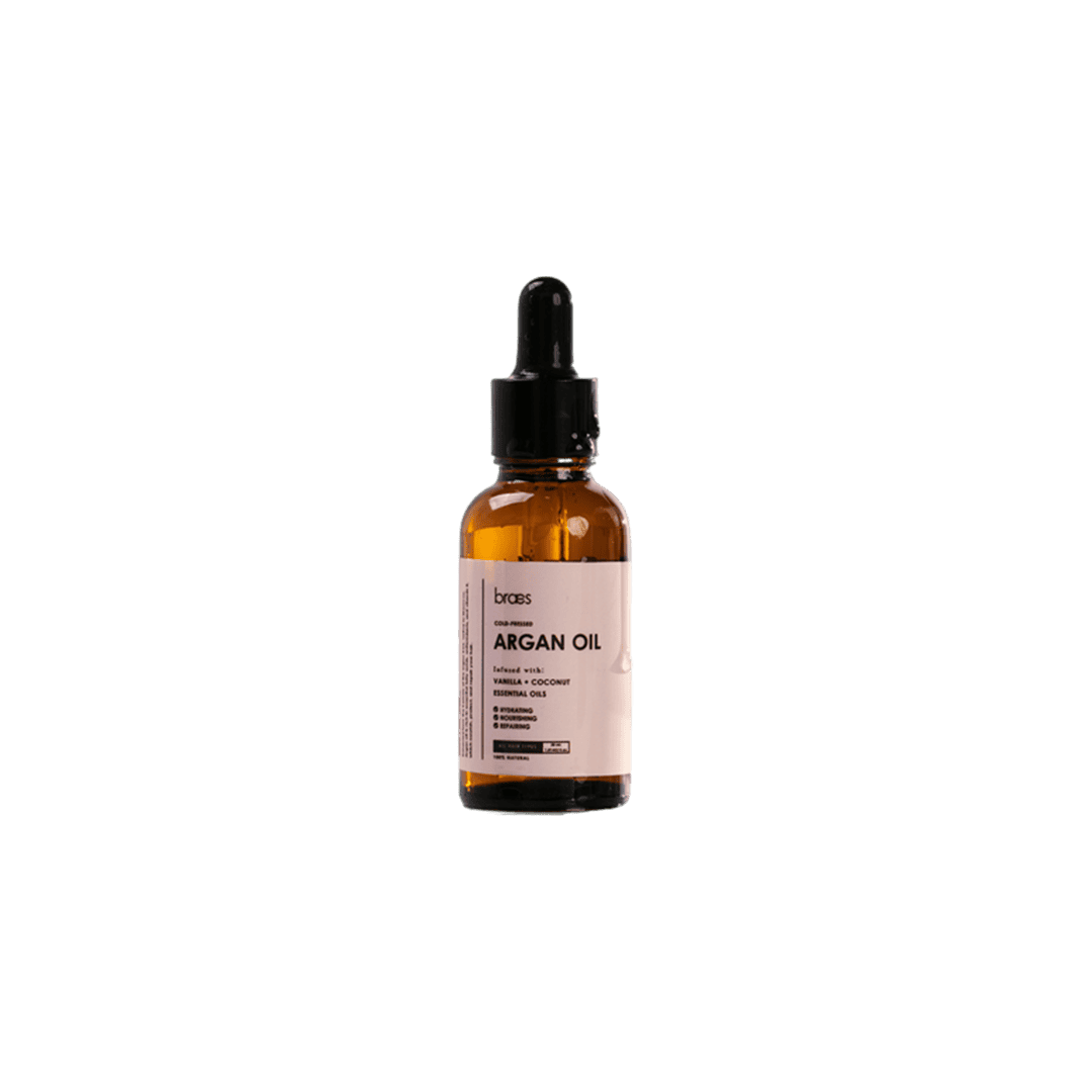 Braes Cold-Pressed Argan Oil - 30ml Hair Oil - XOXO cosmetics