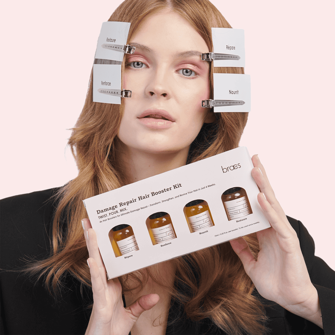 Braes Damage Repair Hair Booster Kit Hair Set - XOXO cosmetics