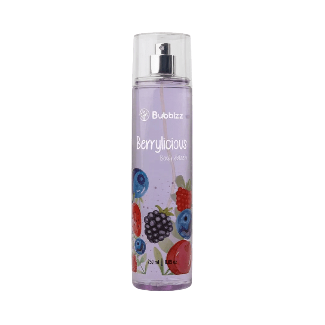 Bubblzz Berrylicious Body Splash - 250ml Body Mist - XOXO cosmetics