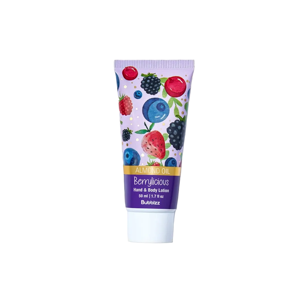 Bubblzz Berrylicious Hand & Body Lotion - 50ml