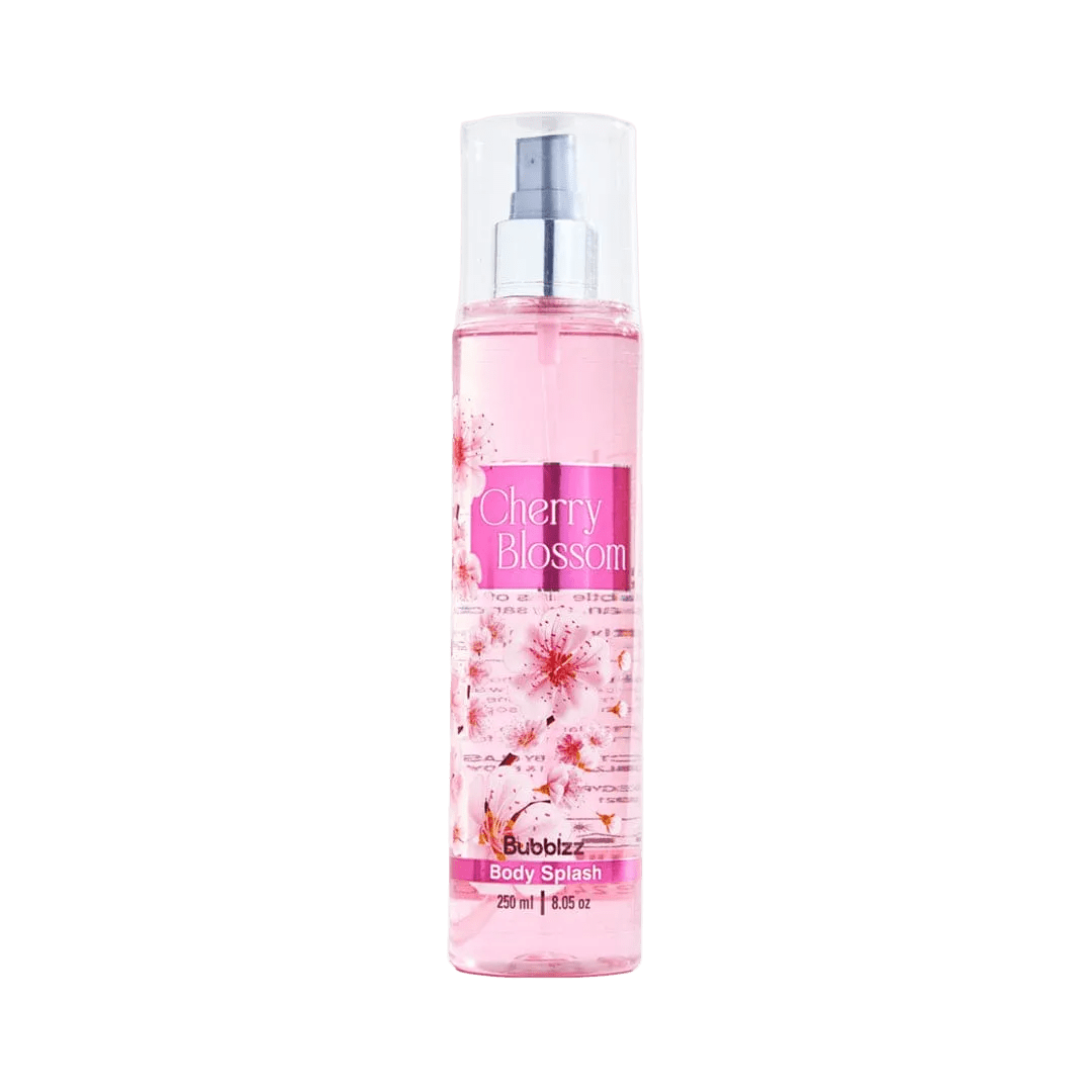 Bubblzz Cherry Blossom Body Splash - 250ml Body Mist - XOXO cosmetics