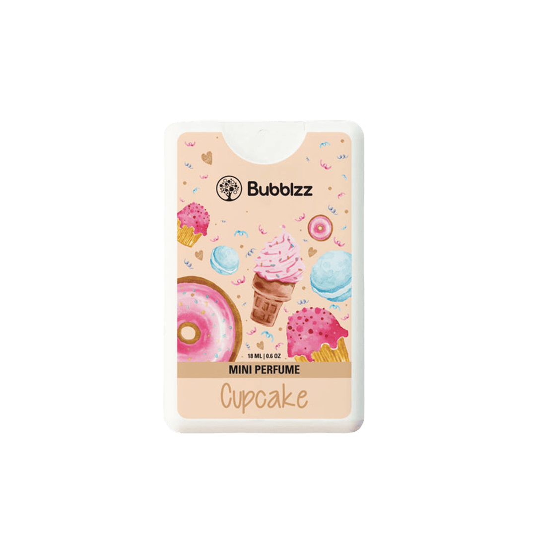 Bubblzz Mini Perfume Cupcake - 18ml Tester Perfume - XOXO cosmetics