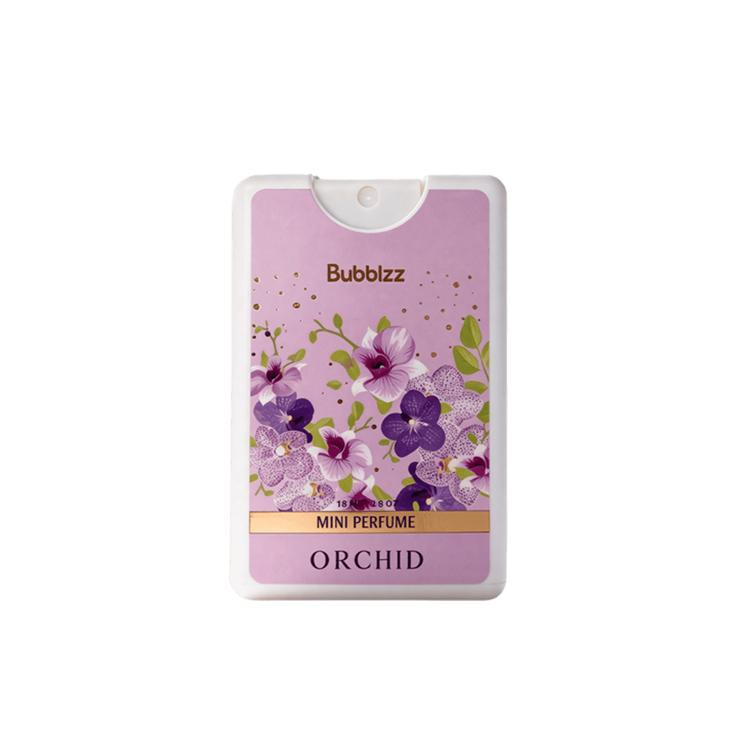 Bubblzz Mini Perfume Orchid - 18ml Tester Perfume - XOXO cosmetics