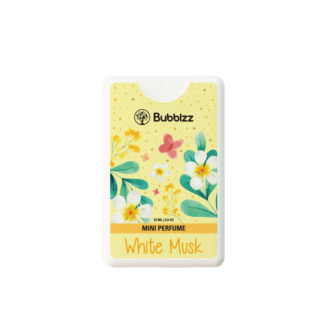 Bubblzz Mini Perfume White Musk - 18ml Tester Perfume - XOXO cosmetics
