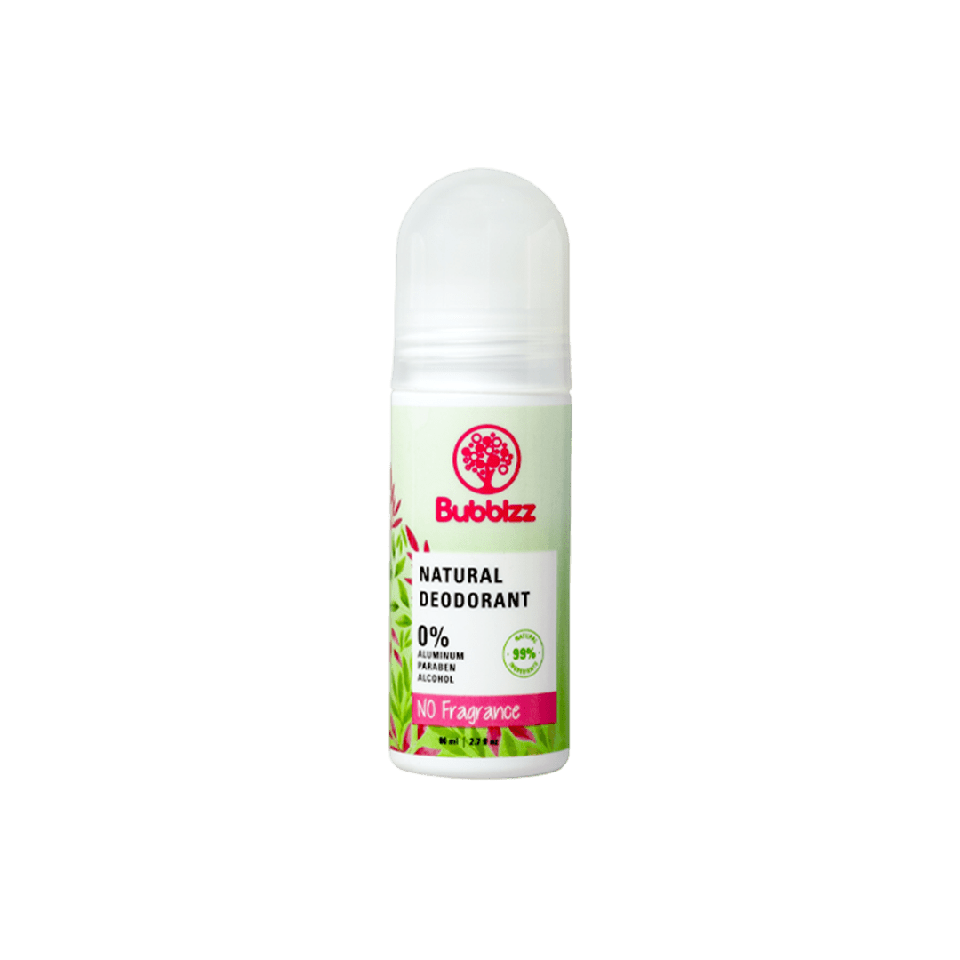 Bubblzz No Fragrance Natural Deodorant - 80ml Deodorant - XOXO cosmetics