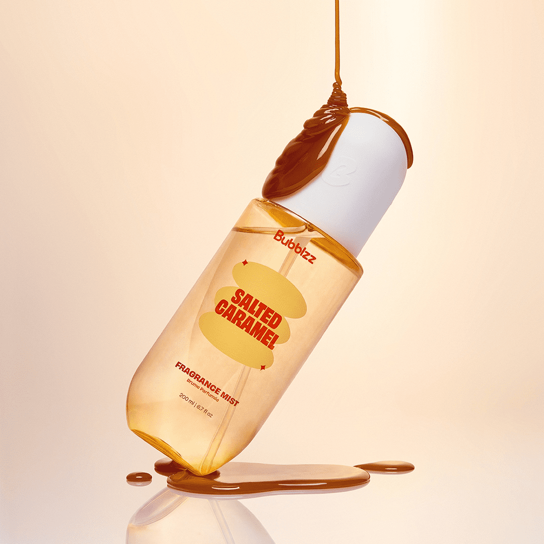Bubblzz Salted Caramel Hair & Body Fragrance Mist - 200ml Body Mist - XOXO cosmetics