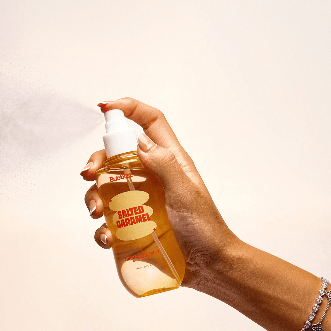 Bubblzz Salted Caramel Hair & Body Fragrance Mist - 200ml Body Mist - XOXO cosmetics