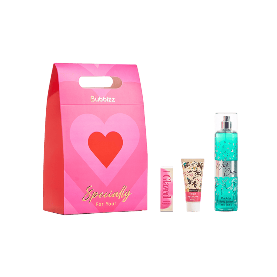 Bubblzz Specially for you Gift Bag kit - 3Pcs Gift Set - XOXO cosmetics