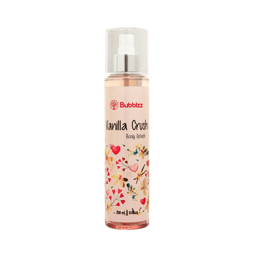 Bubblzz Vanilla Crush Body Splash - 250ml Body Mist - XOXO cosmetics