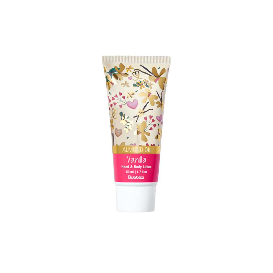 Bubblzz Vanilla New Travel Size Hand & Body Lotion - 50ml Body Lotion - XOXO cosmetics
