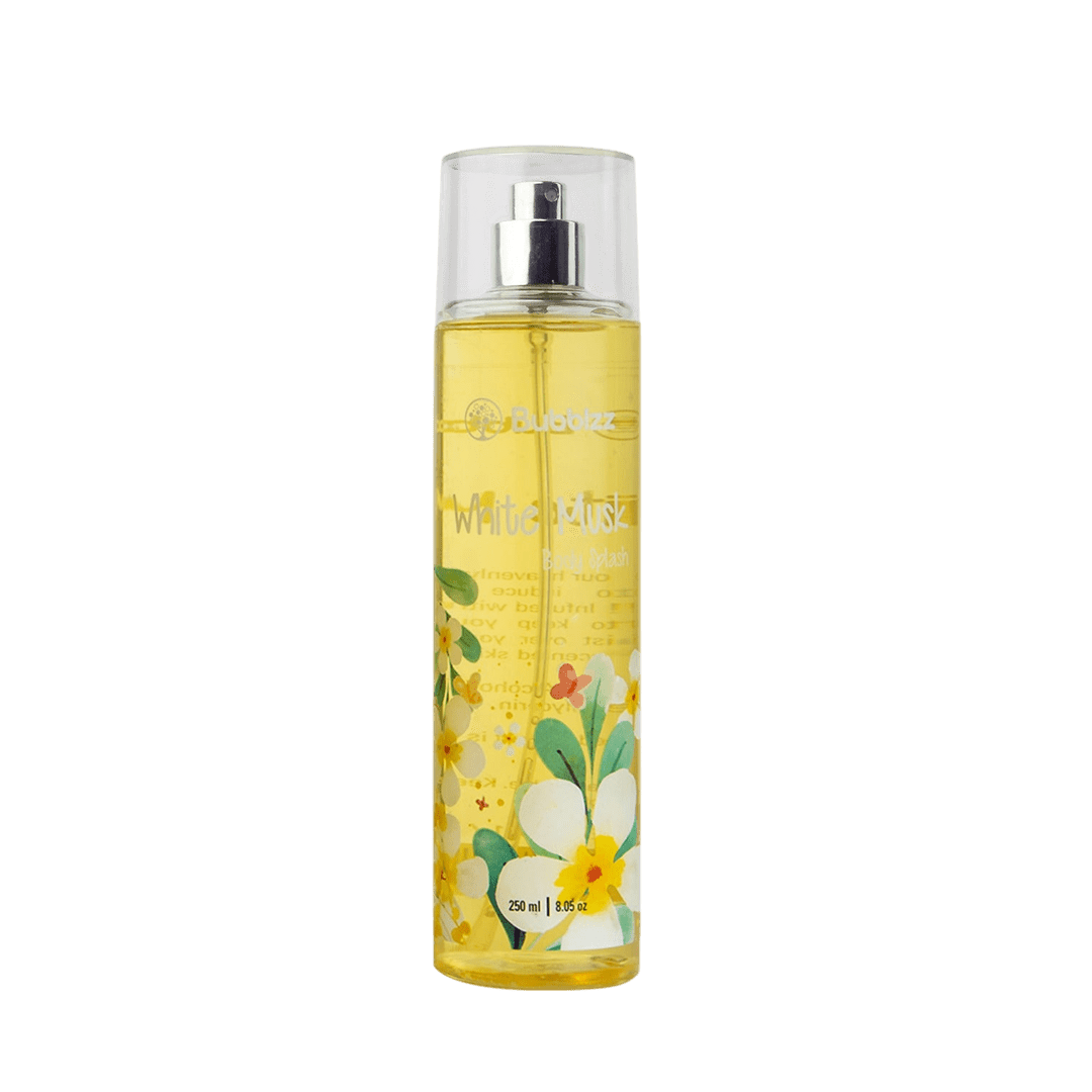 Bubblzz White Musk Body Splash - 250ml Body Mist - XOXO cosmetics
