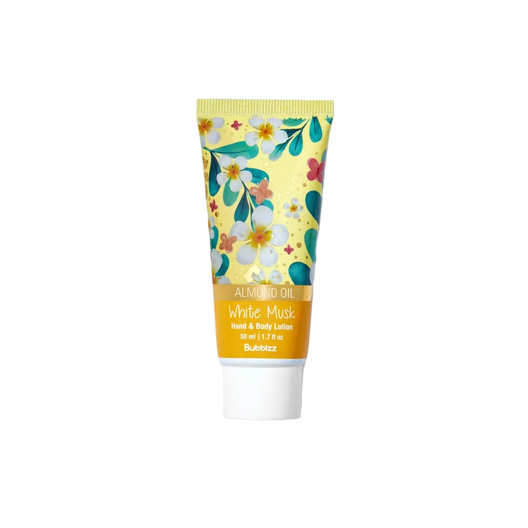 Bubblzz White Musk Hand & Body Lotion - 50ml