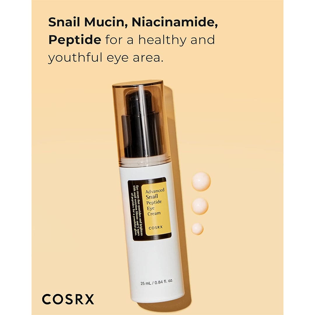 COSRX Advanced Snail Peptide Eye Cream 25ml Eye Care - XOXO cosmetics
