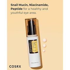 COSRX Advanced Snail Peptide Eye Cream 25ml Eye Care - XOXO cosmetics