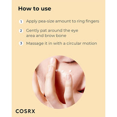 COSRX Advanced Snail Peptide Eye Cream 25ml Eye Care - XOXO cosmetics