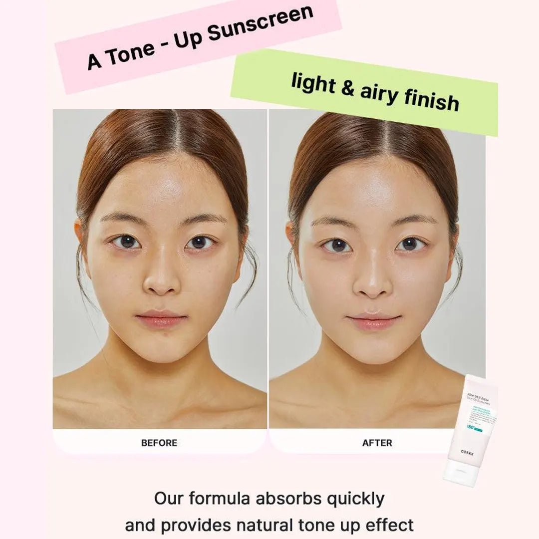 COSRX Aloe 54.2 Aqua Tone-Up Sunscreen SPF50+ - 50ml Sunblock - XOXO cosmetics