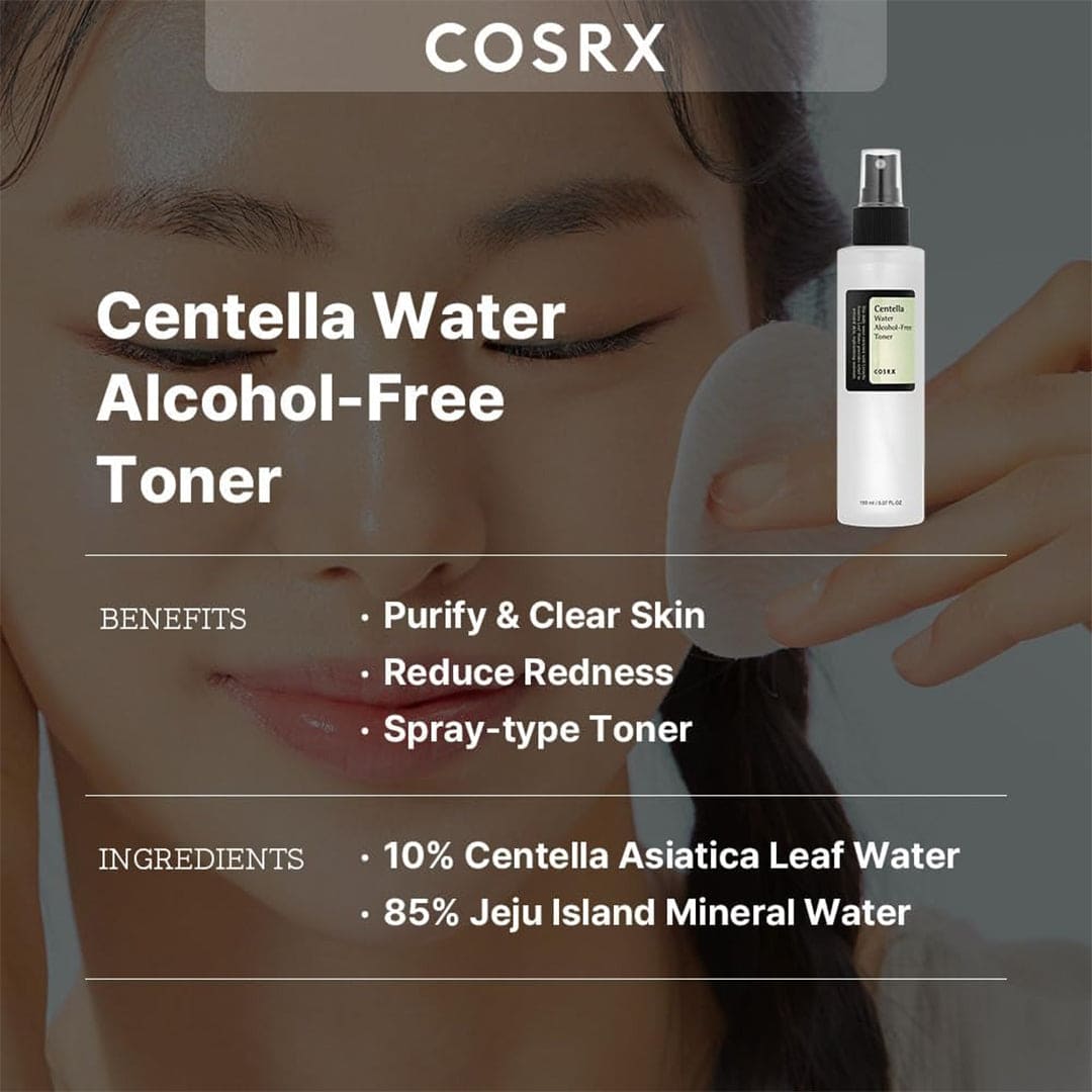 COSRX Centella Water Alcohol-Free Toner Toner - XOXO cosmetics