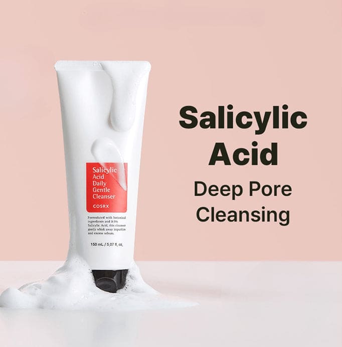 COSRX Salicylic Acid Daily Gentle Cleanser Cleanser - XOXO cosmetics