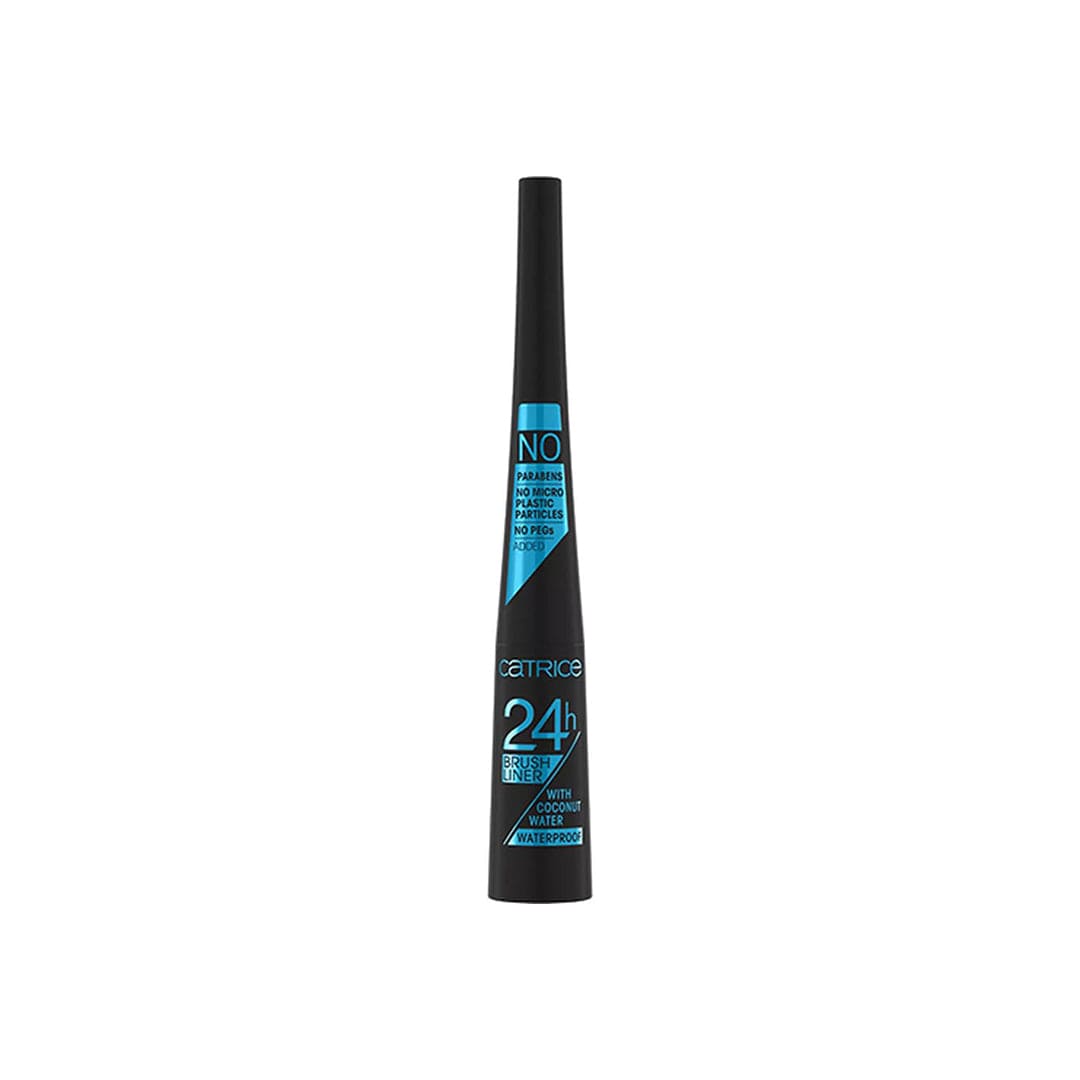 Catrice 24h Brush Waterproof Liner - 010 Ultra Black Eye Liner - XOXO cosmetics