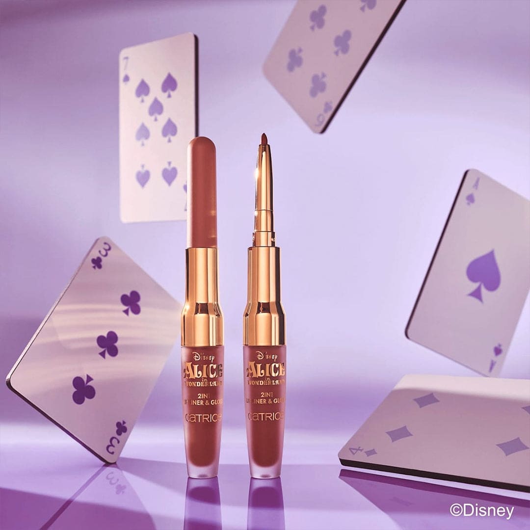 Catrice Disney Alice in Wonderland 2IN1 Lipliner & Gloss Lip Gloss - XOXO cosmetics