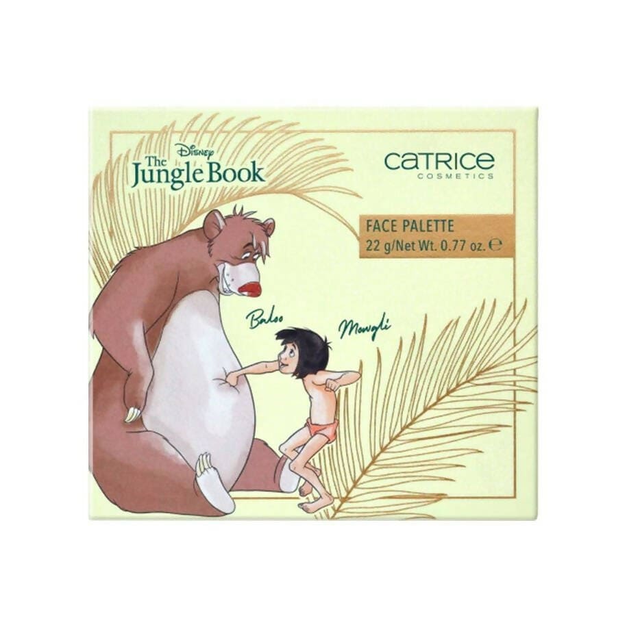 Catrice Disney The Jungle Book Face Palette - Tales About The Jungle - LIMITED EDITION Face Palette - XOXO cosmetics