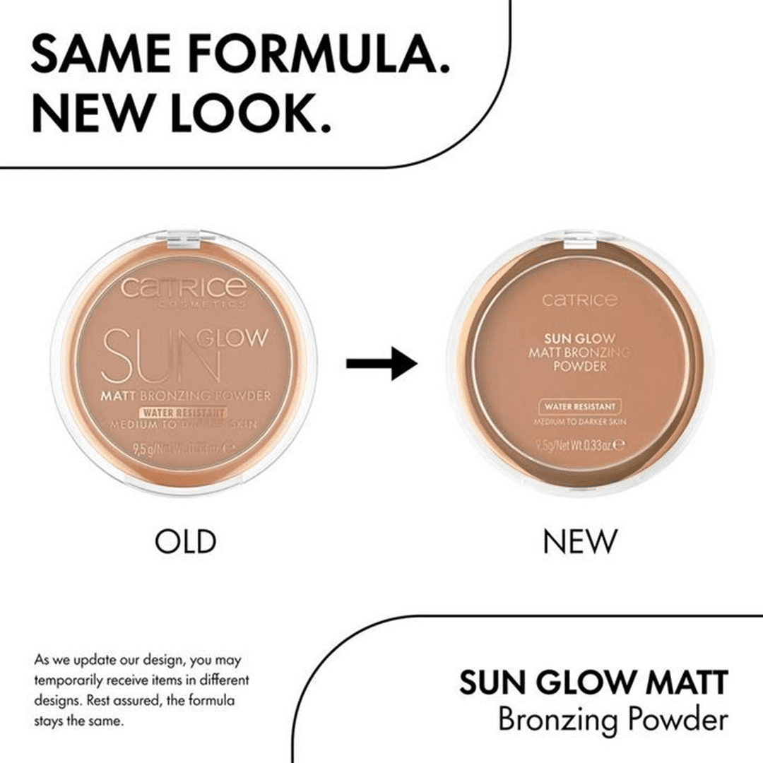 Catrice Sun Glow Matt Bronzing Powder Bronzer - XOXO cosmetics