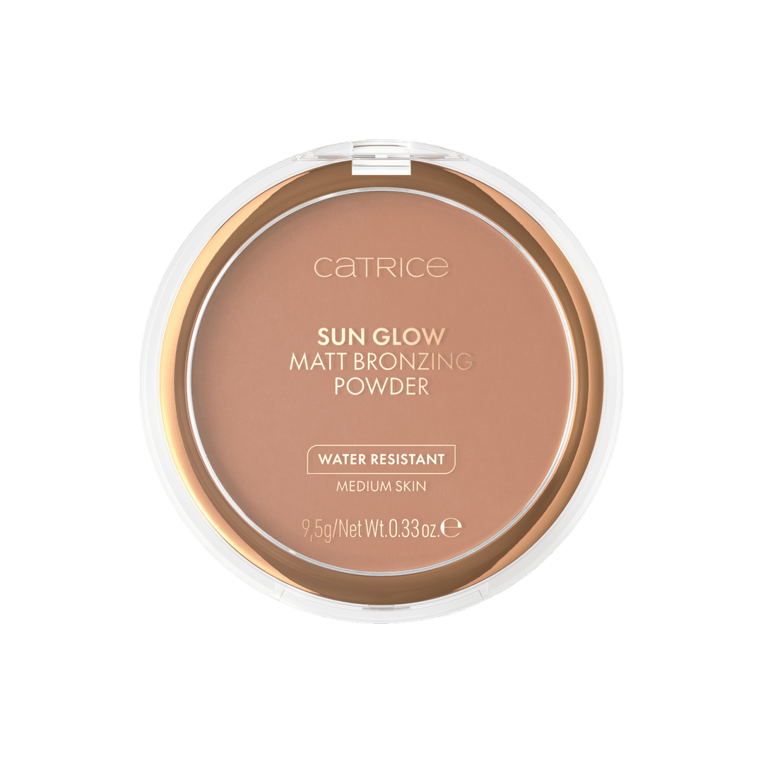 Catrice Sun Glow Matt Bronzing Powder Bronzer - XOXO cosmetics