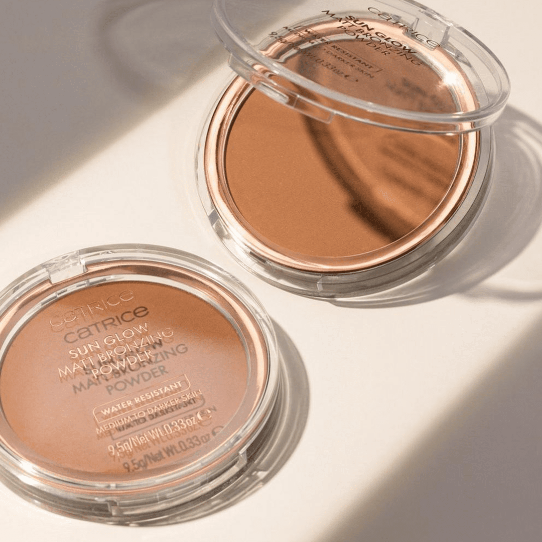 Catrice Sun Glow Matt Bronzing Powder Bronzer - XOXO cosmetics