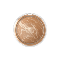 Catrice Sun Lover Glow Baked Bronzing Powder - 010 Sun-Kissed Bronze Bronzer - XOXO cosmetics
