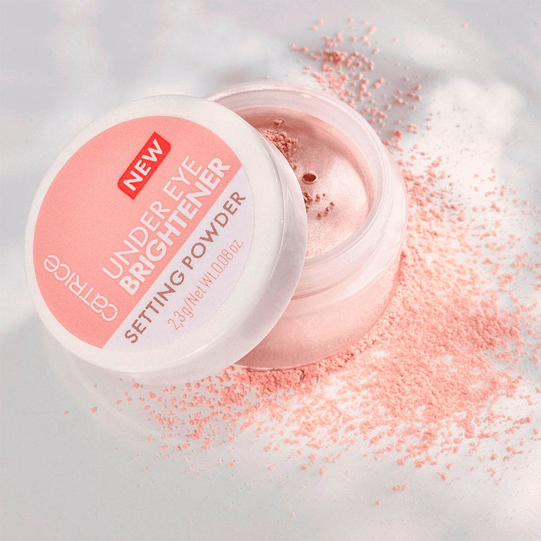 Catrice Under Eye Brightener Setting Powder - 010 Light Rose Powder - XOXO cosmetics