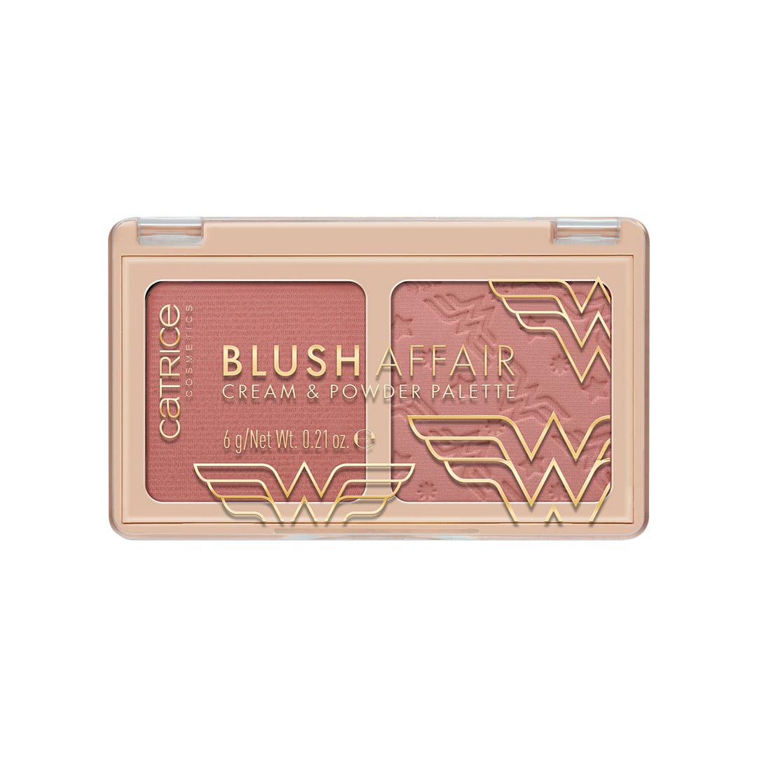 Catrice Wonder Woman Blush Affair Cream & Powder Palette Blush Palette - XOXO cosmetics