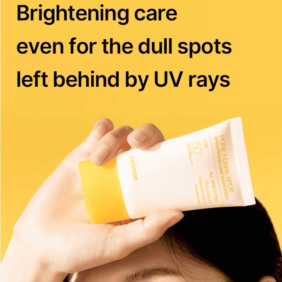Celimax Pore + Dark Spot Brightening Care Sunscreen SPF50+ PA++++ - 50ml Sunblock - XOXO cosmetics