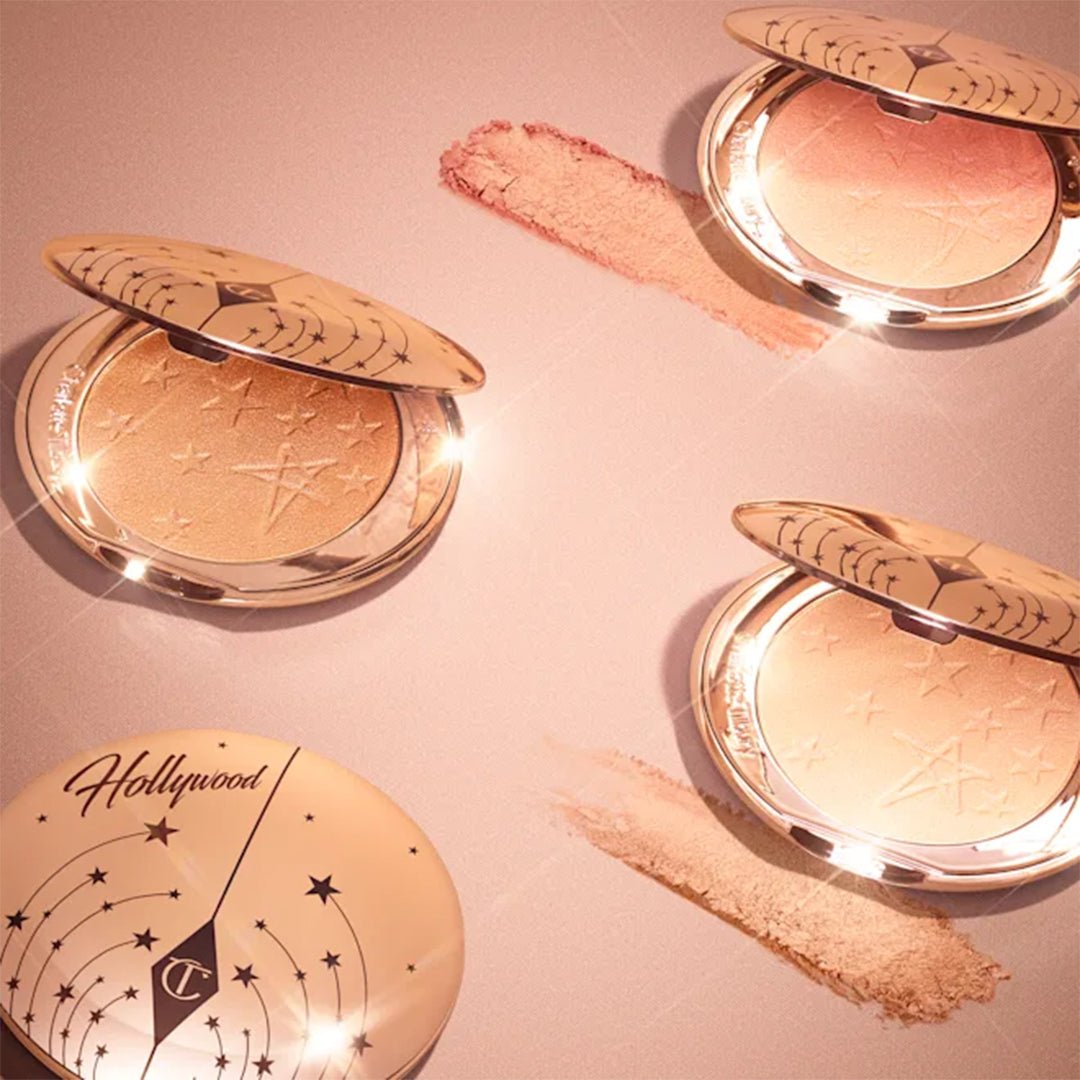 Charlotte Tilbury Hollywood Face Architect Highlighter - Pillow Talk Glow Highlighter - XOXO cosmetics