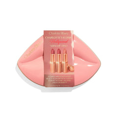 Charlotte Tilbury Hollywood Iconic Mini Lip Trio Lip Kit - XOXO cosmetics