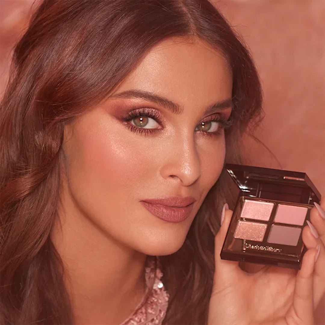 Charlotte Tilbury Luxury Eyeshadow Palette - Pillow Talk Eyeshadow - XOXO cosmetics