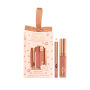 Charlotte Tilbury Mini Pillow Talk Glossy Lip Duo - Original Lip Kit - XOXO cosmetics