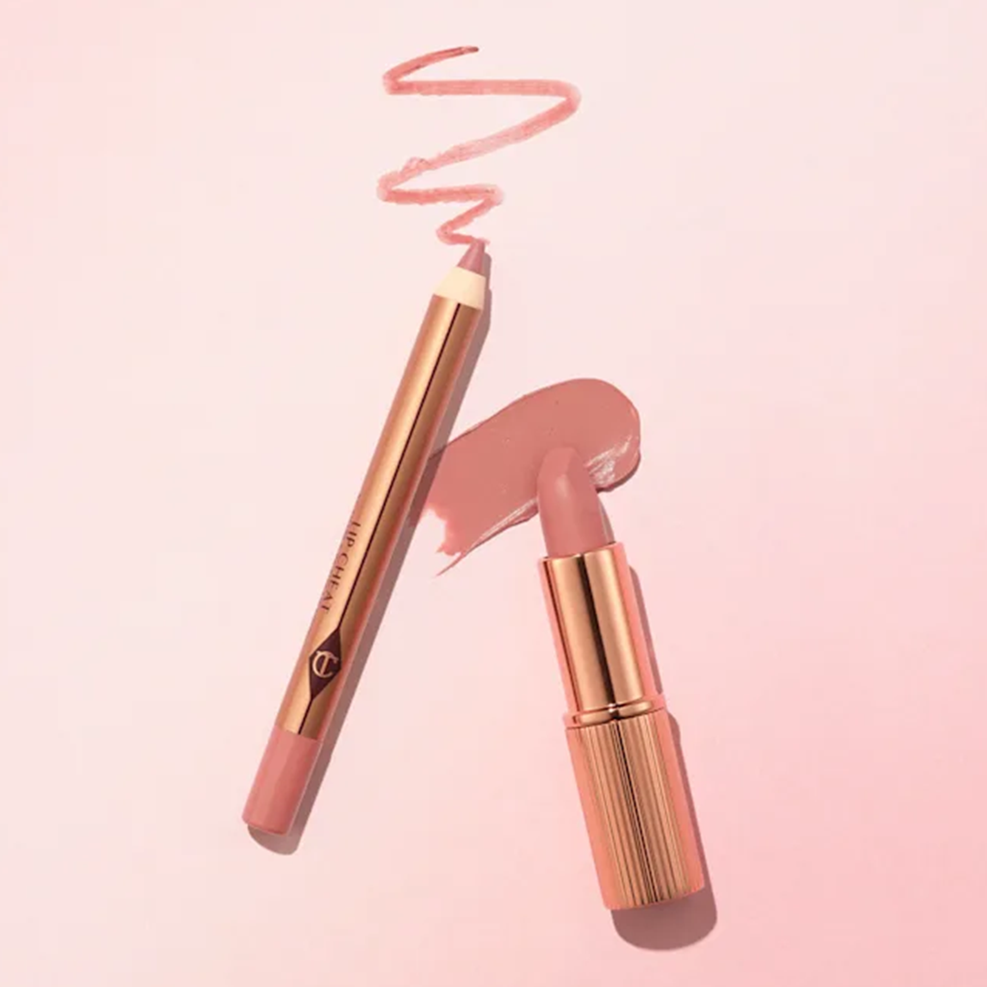 Charlotte Tilbury Mini Pillow Talk Lip Kit - Pillow Talk Fair Lip Kit - XOXO cosmetics